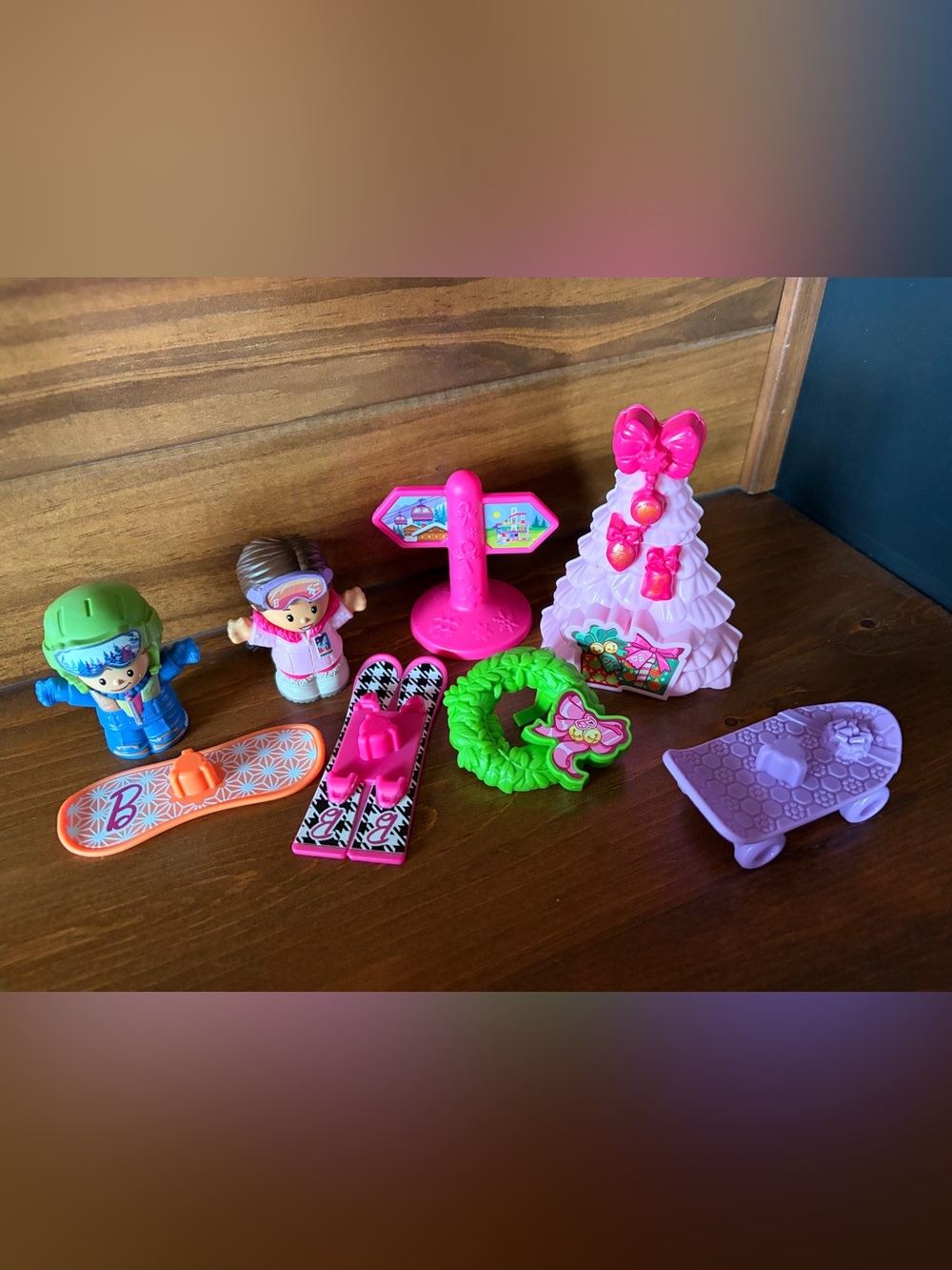 Little people barbie Christmas with Accessories